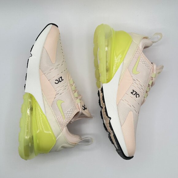 Women Nike Air Max 270 Guava Ice Life Lime Sail Black  AH6789-802 Multi Sizes - Picture 7 of 14